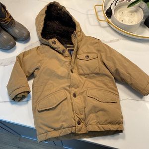 GAP || Boy’s Insulated Hooded Parka Utility Field Jacket